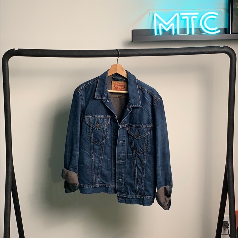 Levi’s Classic Blue-Wash Denim Jacket
